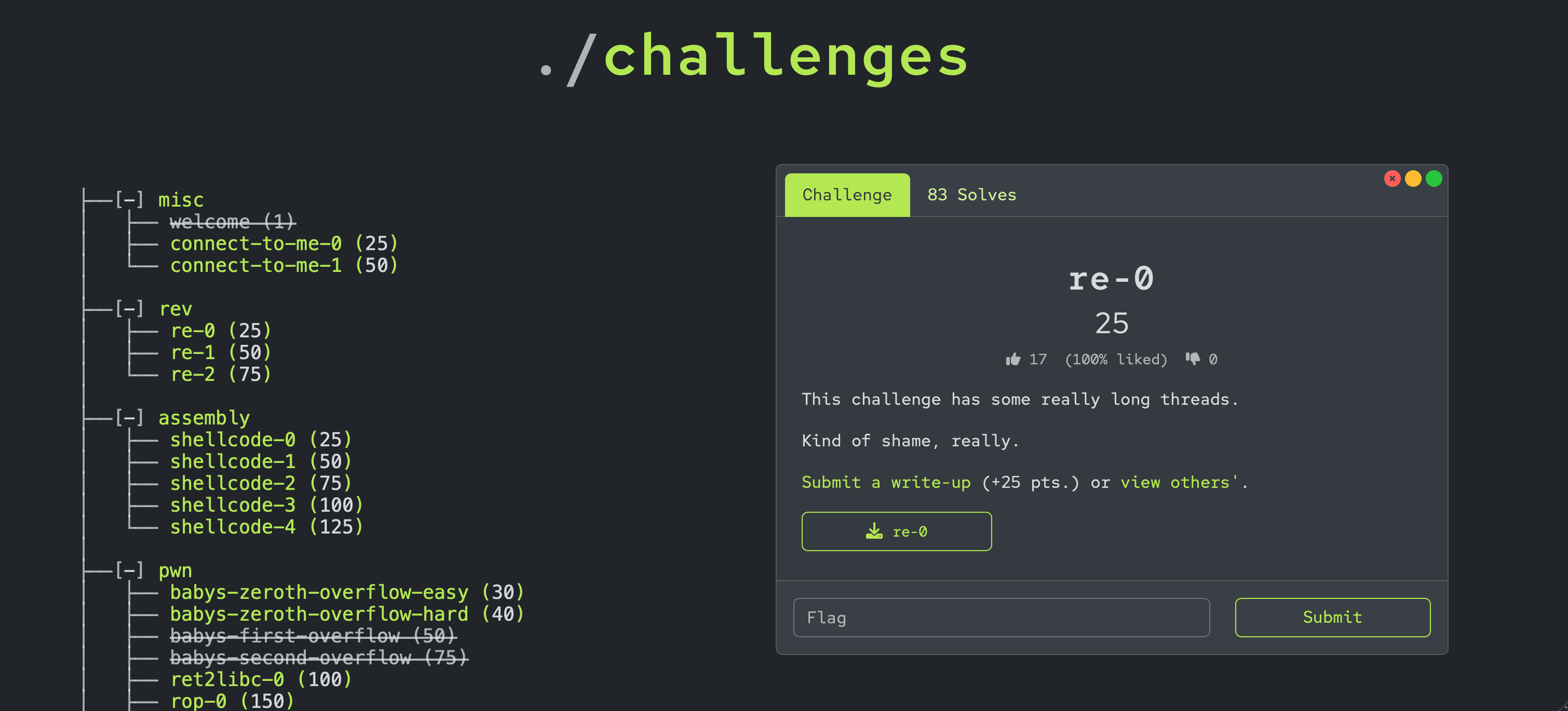 CTF Challenges